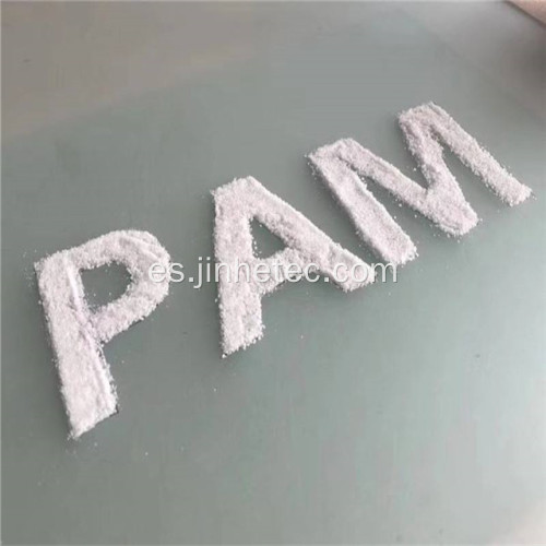 Polvo blanco Pam Poliacrilamida Fabricación de papel químico